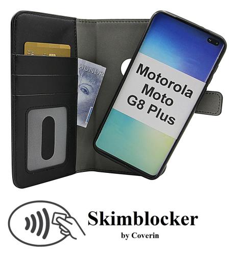 Coverin Skimblocker Magneettikotelo Motorola Moto G8 Plus