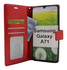 billigamobilskydd.se Crazy Horse Lompakko Samsung Galaxy A71 (A715F/DS)