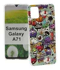 billigamobilskydd.se TPU-Designkotelo Samsung Galaxy A71 (A715F/DS)