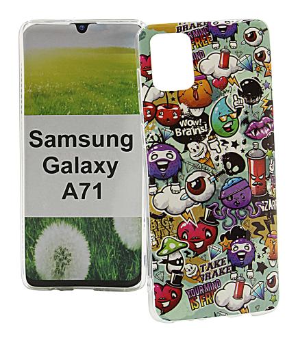 billigamobilskydd.se TPU-Designkotelo Samsung Galaxy A71 (A715F/DS)