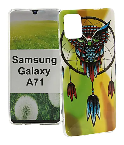 billigamobilskydd.se TPU-Designkotelo Samsung Galaxy A71 (A715F/DS)