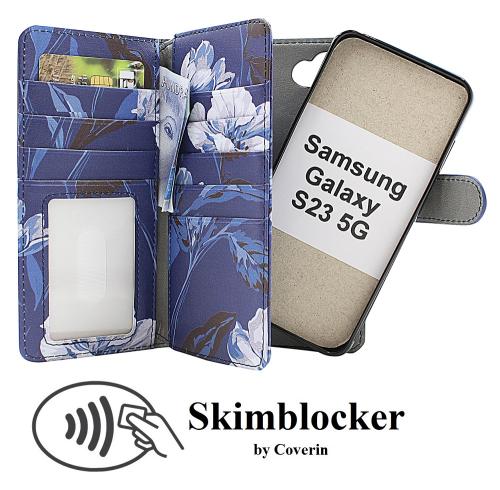 Coverin Skimblocker XL Magnet Designwallet Samsung Galaxy S23 5G