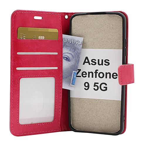 billigamobilskydd.se Crazy Horse Lompakko Asus Zenfone 9 5G