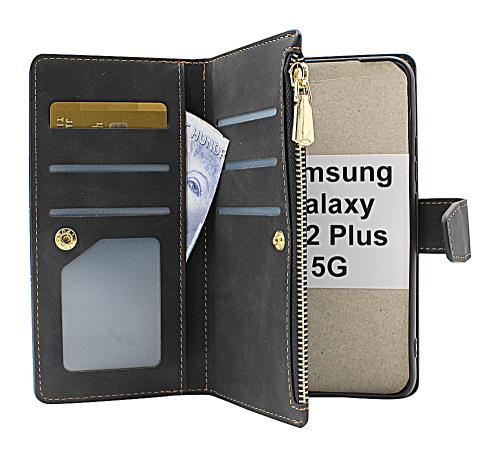 billigamobilskydd.se XL Standcase Luksuskotelo puhelimeen Samsung Galaxy S22 Plus 5G (SM-S906B/DS)