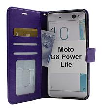 billigamobilskydd.se Crazy Horse Lompakko Motorola Moto G8 Power Lite