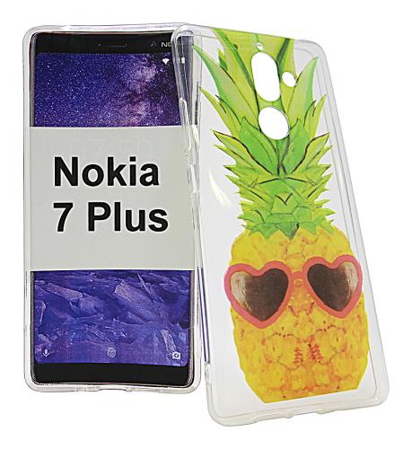 billigamobilskydd.se TPU-Designkotelo Nokia 7 Plus