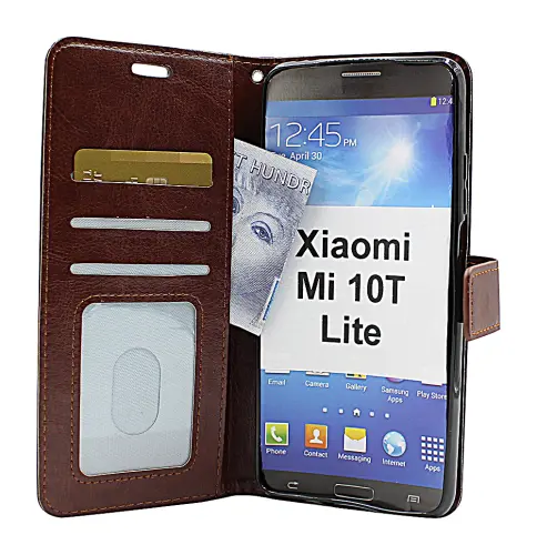 billigamobilskydd.se Crazy Horse Lompakko Xiaomi Mi 10T Lite