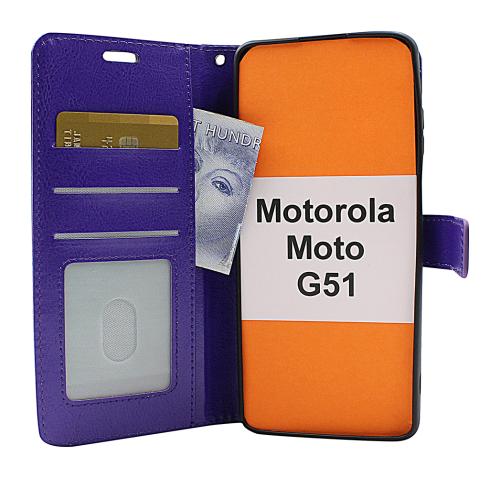 billigamobilskydd.se Crazy Horse Lompakko Motorola Moto G51