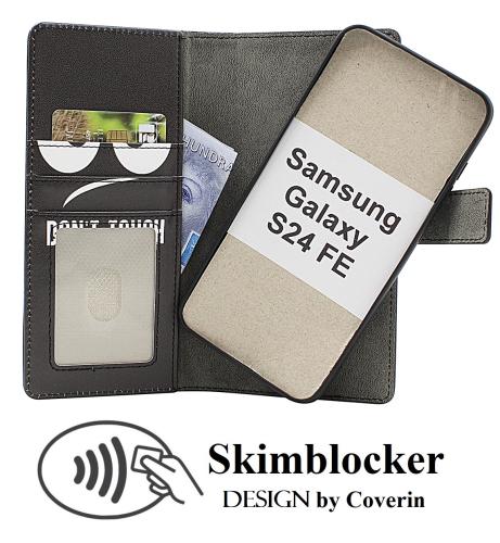 Coverin Skimblocker Samsung Galaxy S24 FE Magneetti Puhelimen Kuoret Design