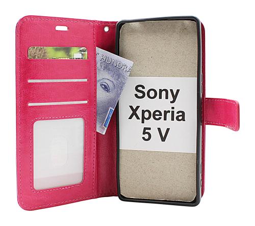 billigamobilskydd.se Crazy Horse Lompakko Sony Xperia 5 V