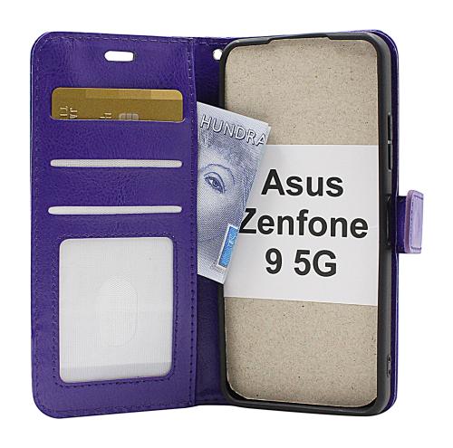 billigamobilskydd.se Crazy Horse Lompakko Asus Zenfone 9 5G