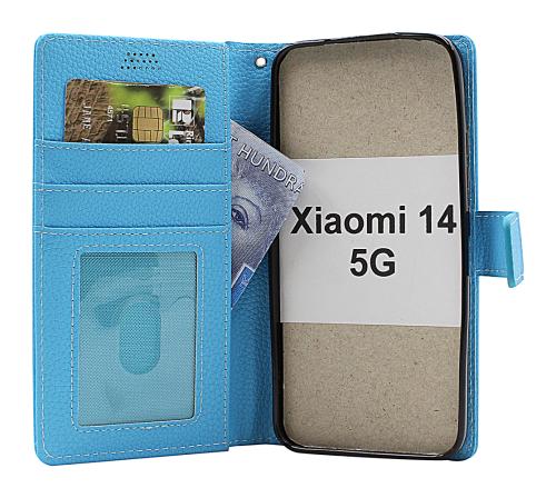 billigamobilskydd.se New Jalusta Lompakkokotelo Xiaomi 14 5G