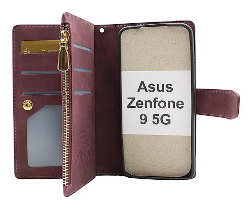 billigamobilskydd.se XL Standcase Luksuskotelo puhelimeen Asus Zenfone 9 5G