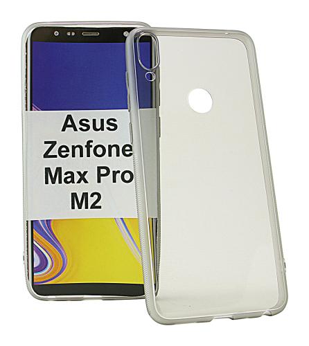 billigamobilskydd.se Ultra Thin TPU Kotelo Asus Zenfone Max Pro M2 (ZB631KL)