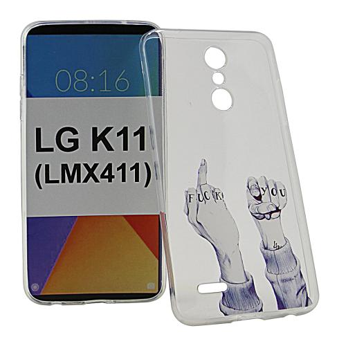billigamobilskydd.se TPU-Designkotelo LG K11 (LMX410)
