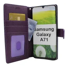 Coverin New Jalusta Lompakkokotelo Samsung Galaxy A71 (A715F/DS)