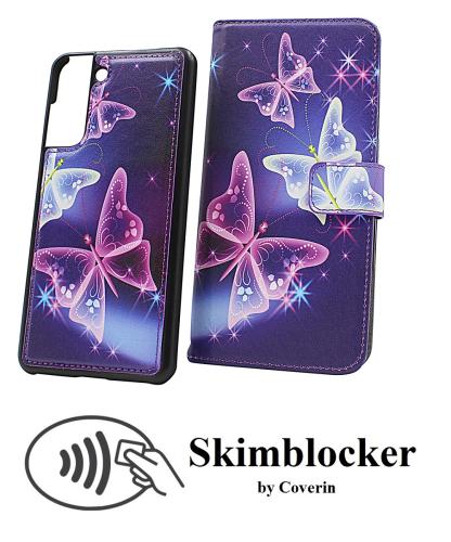 Coverin Skimblocker Design Magneettilompakko Samsung Galaxy S21 FE 5G