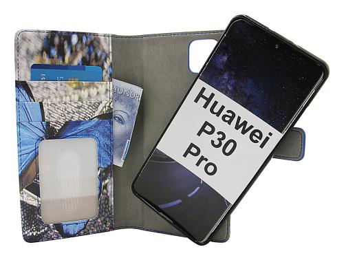 Coverin Skimblocker Design Magneettilompakko Huawei P30 Pro (VOG-L29)