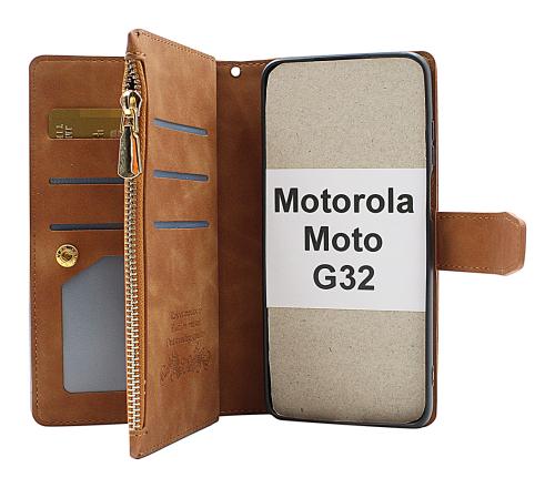 billigamobilskydd.se XL Standcase Luksuskotelo puhelimeen Motorola Moto G32