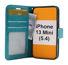 billigamobilskydd.se Crazy Horse Lompakko iPhone 13 Mini (5.4)