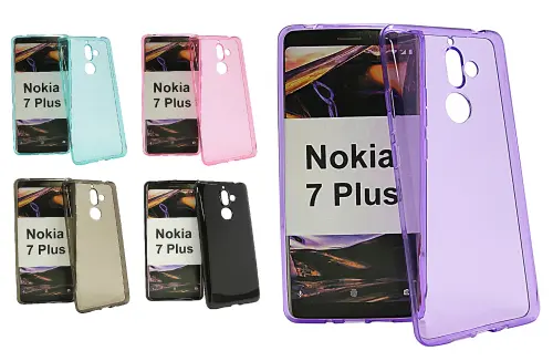 billigamobilskydd.se TPU-suojakuoret Nokia 7 Plus