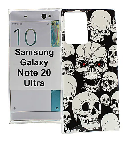 billigamobilskydd.se TPU-Designkotelo Samsung Galaxy Note 20 Ultra 5G (N986B/DS)