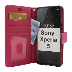 Coverin New Jalusta Lompakkokotelo Sony Xperia 5