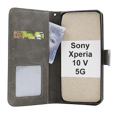 billigamobilskydd.se Flower Standcase Wallet Sony Xperia 10 V 5G