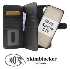 Coverin Skimblocker XL Magnet Wallet Sony Xperia 5 IV 5G