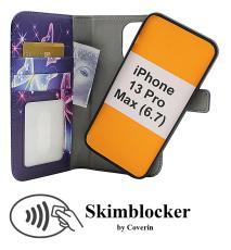 Coverin Skimblocker Design Magneettilompakko iPhone 13 Pro Max (6.7)