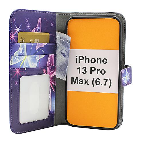 Coverin Skimblocker Design Magneettilompakko iPhone 13 Pro Max (6.7)