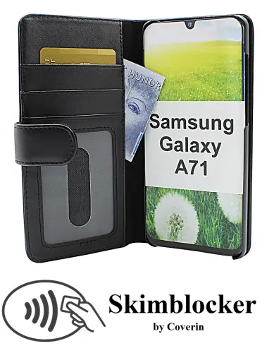 Coverin Skimblocker Lompakkokotelot Samsung Galaxy A71 (A715F/DS)