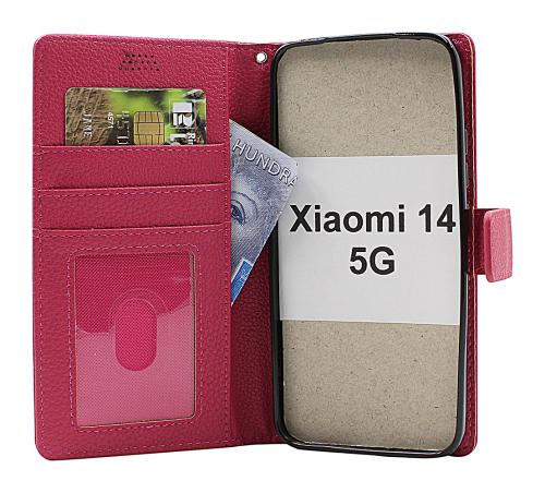 billigamobilskydd.se New Jalusta Lompakkokotelo Xiaomi 14 5G
