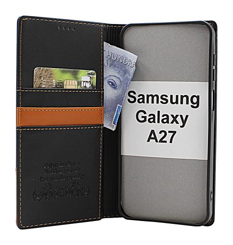 billigamobilskydd.se Samsung Galaxy A27 Premium Lompakkokotelo Slim