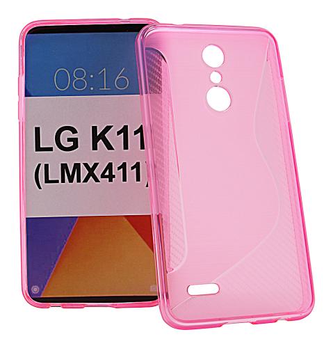 billigamobilskydd.se S-Line TPU-muovikotelo LG K11 (LMX410)