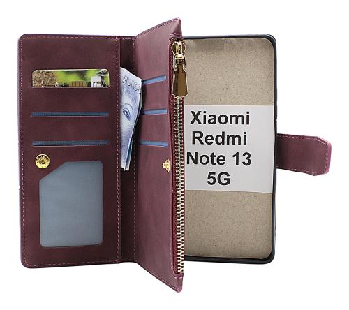 billigamobilskydd.se XL Standcase Luksuskotelo puhelimeen Xiaomi Redmi Note 13 5G