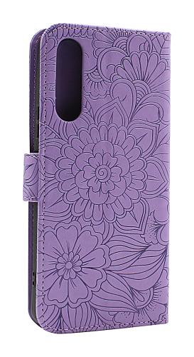 billigamobilskydd.se Flower Standcase Wallet Sony Xperia 10 V 5G