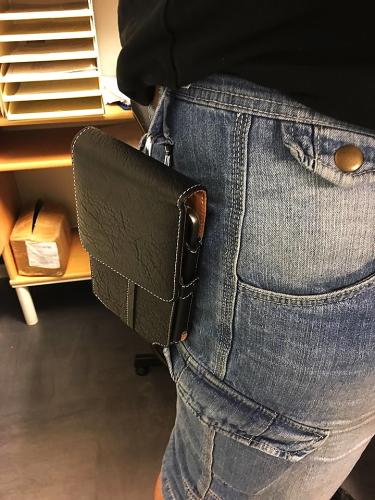 billigamobilskydd.se Belt Case XL Black (6.0
