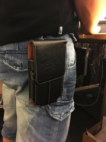 billigamobilskydd.se Belt Case XL Black (6.0