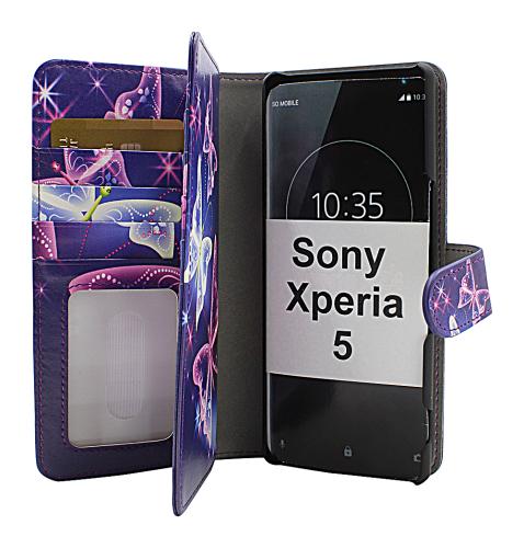Coverin Skimblocker XL Magnet Designwallet Sony Xperia 5 (J9210)