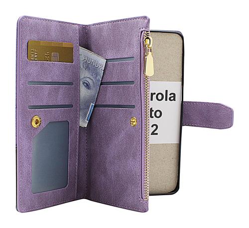 Coverin XL Standcase Luksuskotelo puhelimeen Motorola Moto G32