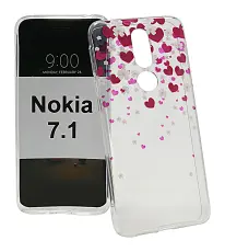 billigamobilskydd.se TPU-Designkotelo Nokia 7.1