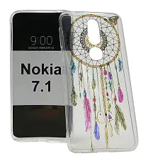 billigamobilskydd.se TPU-Designkotelo Nokia 7.1