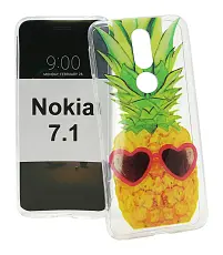 billigamobilskydd.se TPU-Designkotelo Nokia 7.1