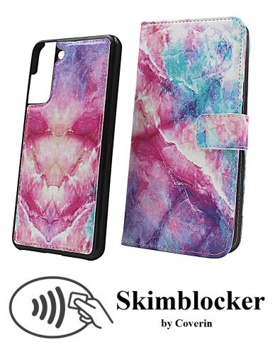 Coverin Skimblocker Design Magneettilompakko Samsung Galaxy S21 FE 5G