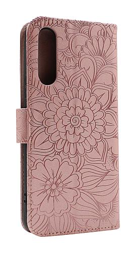 billigamobilskydd.se Flower Standcase Wallet Sony Xperia 10 V 5G
