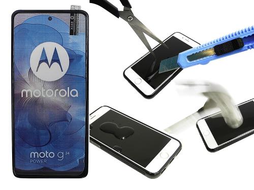 billigamobilskydd.se Näytönsuoja karkaistusta lasista Motorola Moto G24 Power