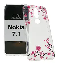 billigamobilskydd.se TPU-Designkotelo Nokia 7.1