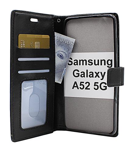 billigamobilskydd.se Crazy Horse Lompakko Samsung Galaxy A52 / A52 5G / A52s 5G