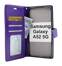 billigamobilskydd.se Crazy Horse Lompakko Samsung Galaxy A52 / A52 5G / A52s 5G